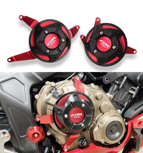 CNC Aluminium engine covers (CBR650r 2021-2023)